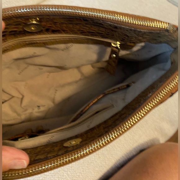 Brahmin Vintage Leather bag in Toasted Almond - Picture 7 of 14